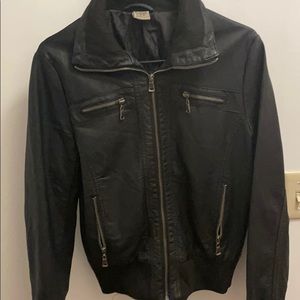 Leather jacket